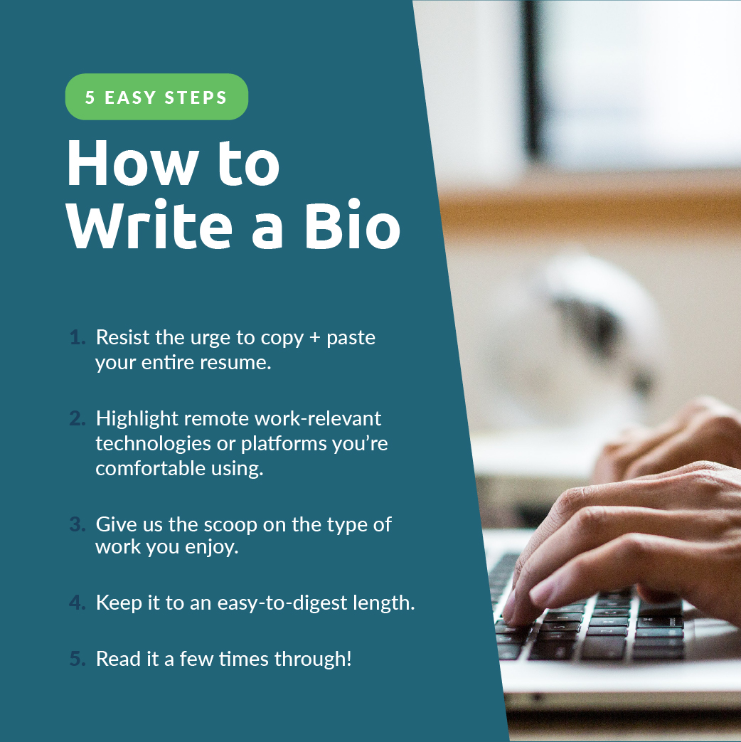 Learn How To Write A Bio for your Resume