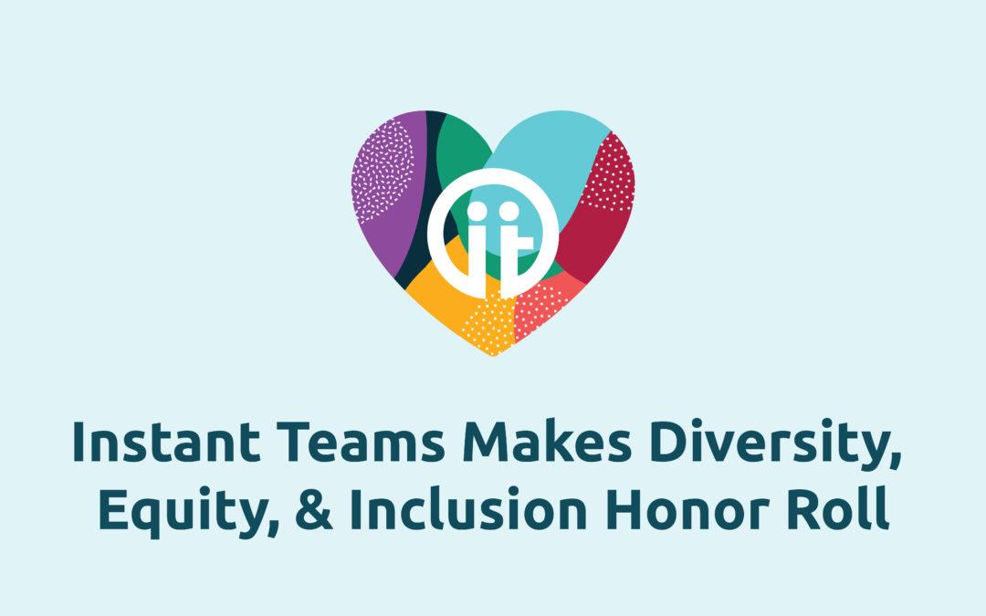Instant Teams Makes Diversity, Equity, & Inclusion Honor Roll